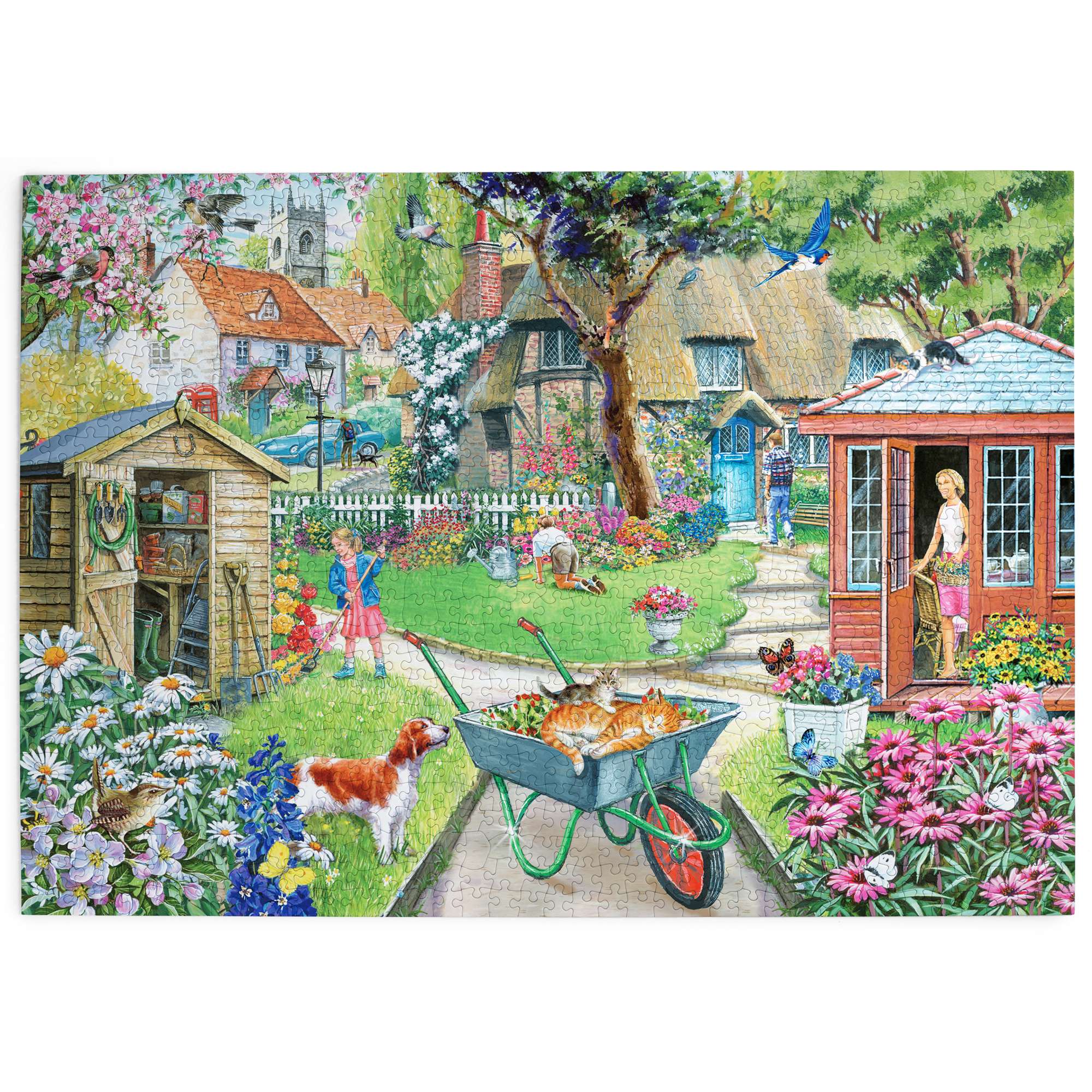 house-of-puzzles-bloomin-lovely-puzzle-1000-pi-ces-fleurs image 2