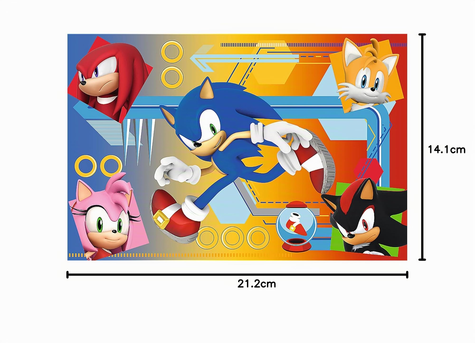 trefl-red-sonic-en-action-puzzle-60-pi-ces image 6