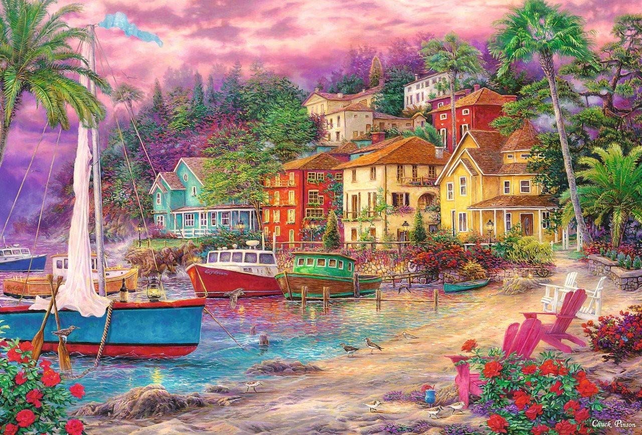 trefl-red-26158-puzzle-classique-1500-pi-ces-peinture image 2