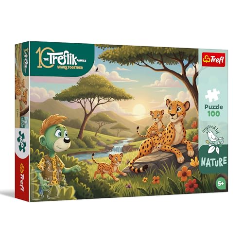 trefl-the-treflik-family-gu-pards-puzzle-100-pi-ces-5-ans image 7