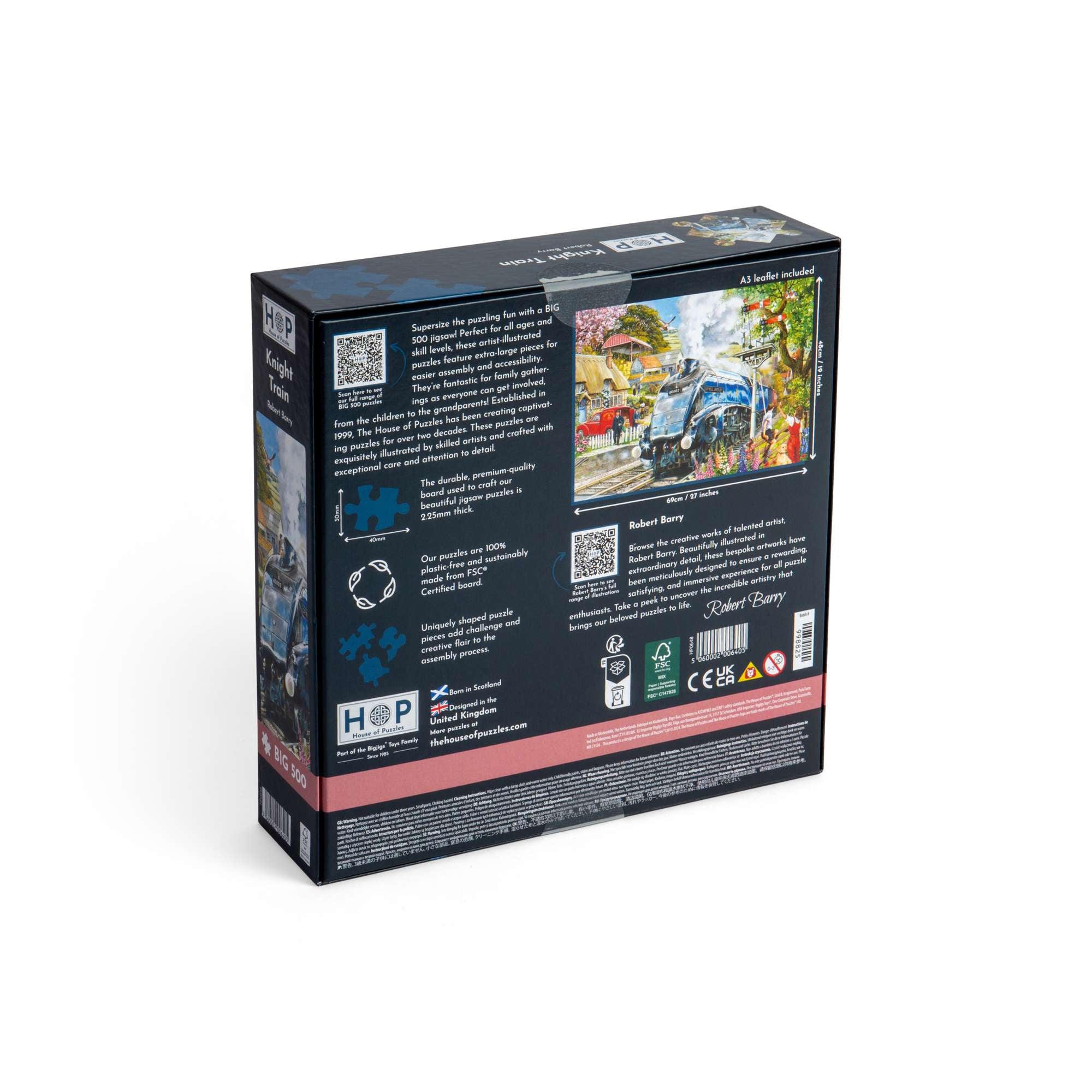 house-of-puzzles-knight-train-puzzle-big-500-train image 3