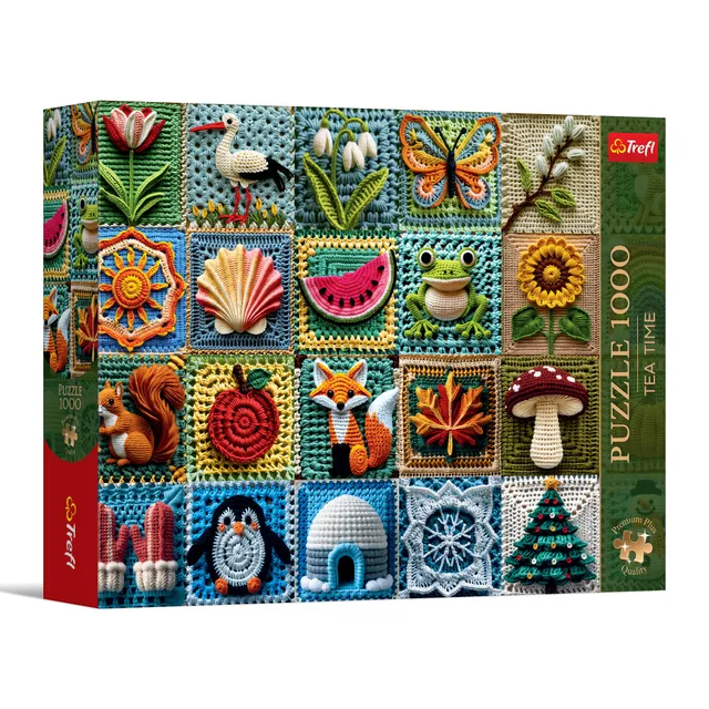 trefl-premium-plus-tea-time-crochet-puzzle-1000-pi-ces-14-ans image 1