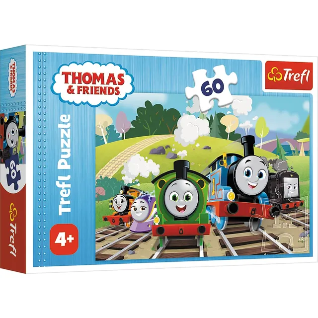 trefl-red-60-pi-ces-puzzle-enfant-thomas-et-ses-amis-4-ans image 1