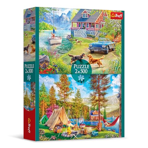 trefl-red-summertime-relax-puzzle-2x500-pi-ces-t image 8