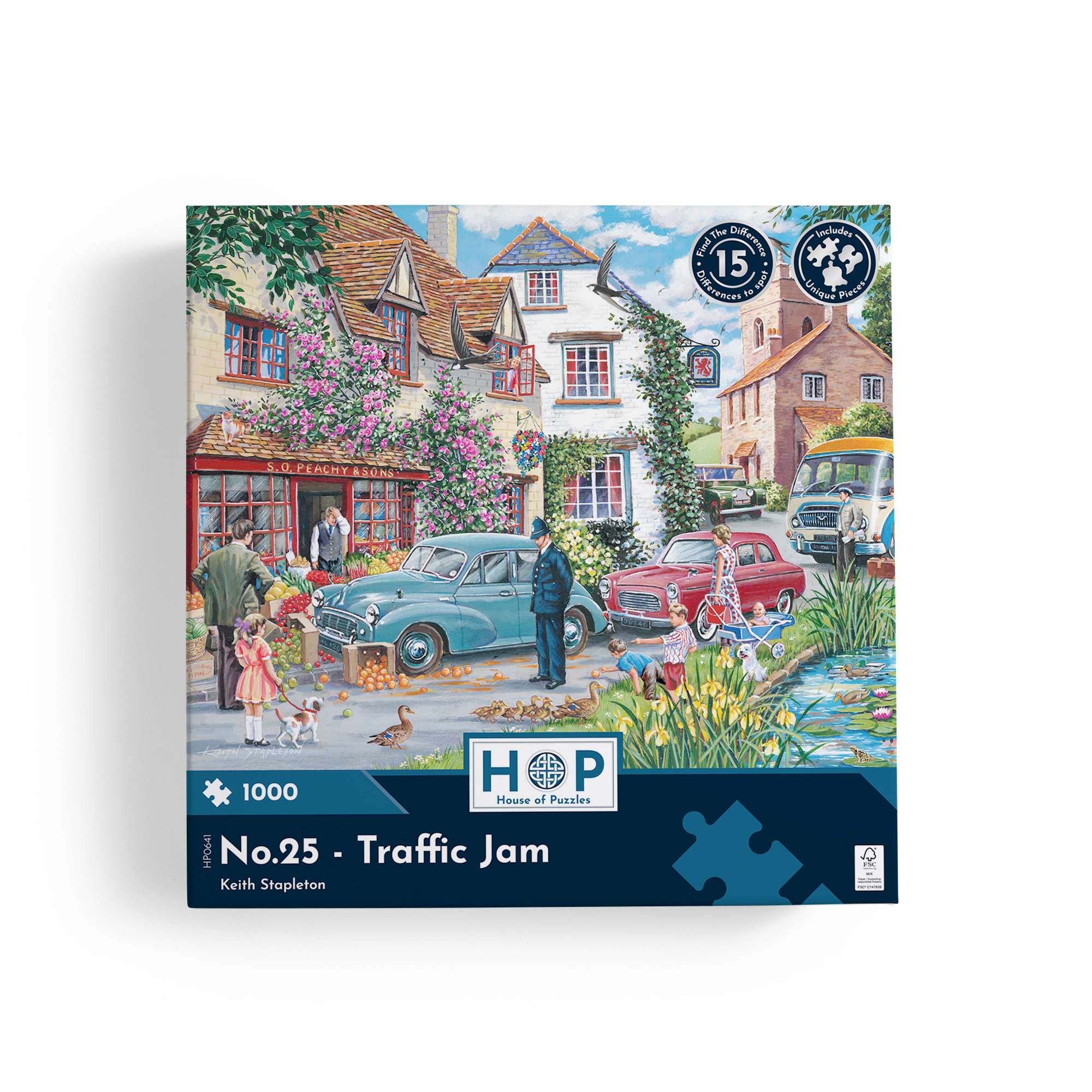 house-of-puzzles-no-25-traffic-jam-puzzle-1000-pi-ces-diff-rence image 4