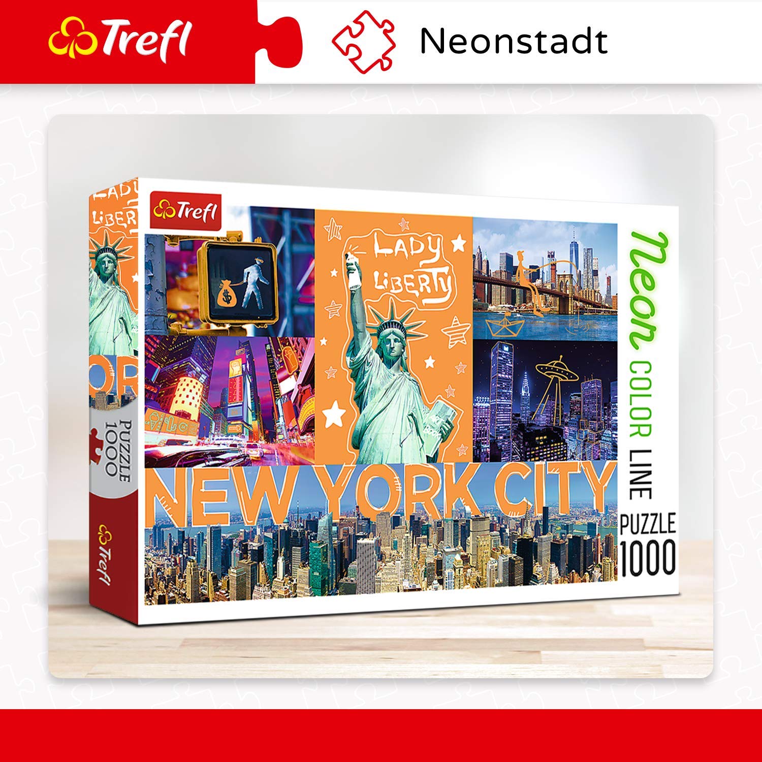 trefl-red-lot-2-puzzles-1000-pi-ces-paysage-n-on image 2