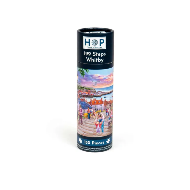 house-of-puzzles-mini-199-steps-whitby-puzzle-150-pi-ces-tube image 1