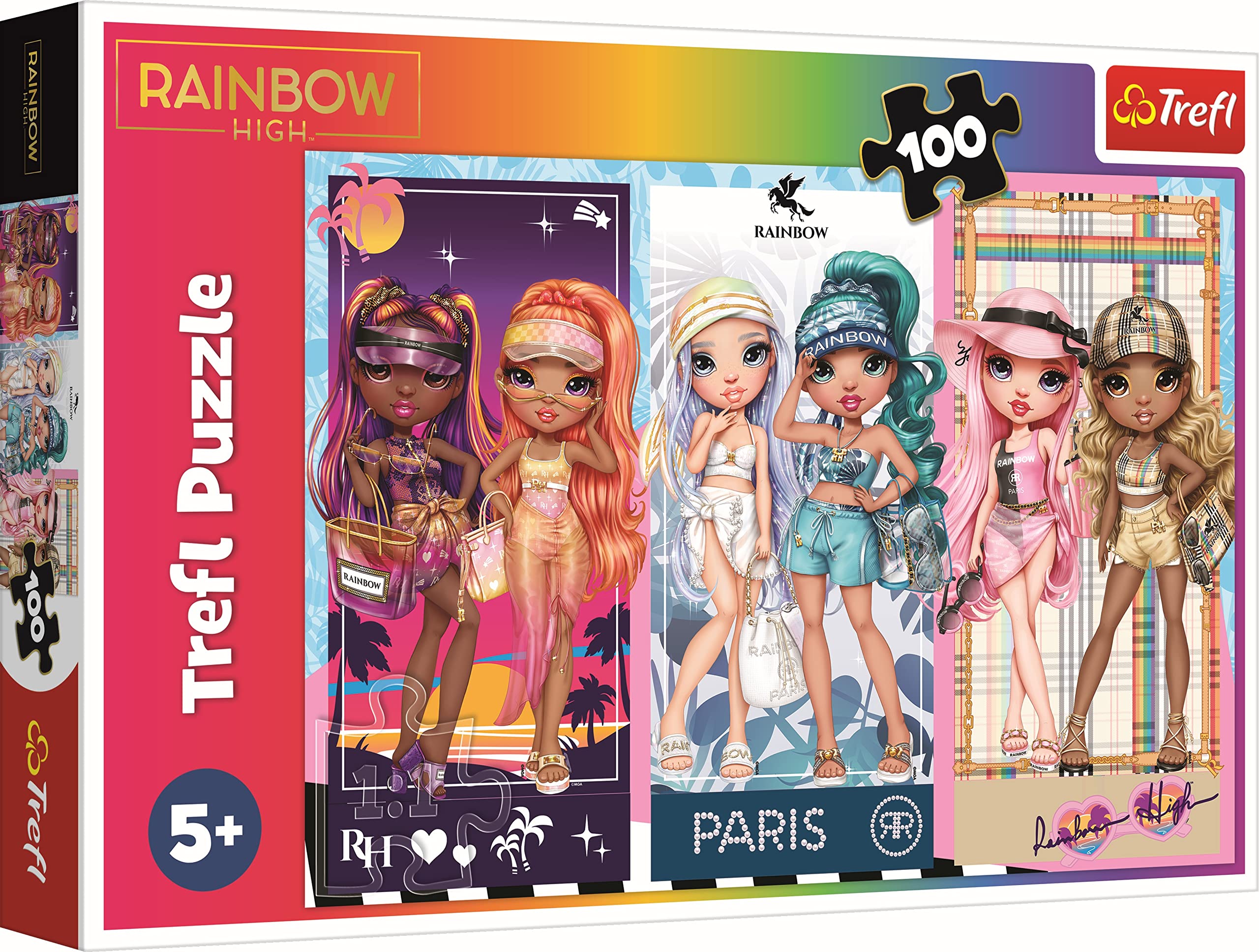 trefl-red-rainbow-high-poup-es-puzzle-100-pi-ces-5-ans image 1