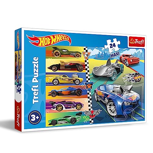trefl-red-hot-wheels-rapides-puzzle-24-maxi-d-s-3-ans-voitures image 8