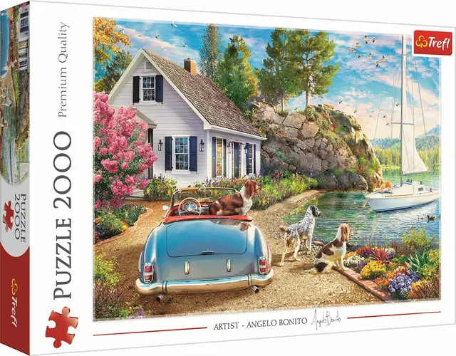 trefl-red-27124-port-de-vacances-puzzle-2000-pi-ces image 1