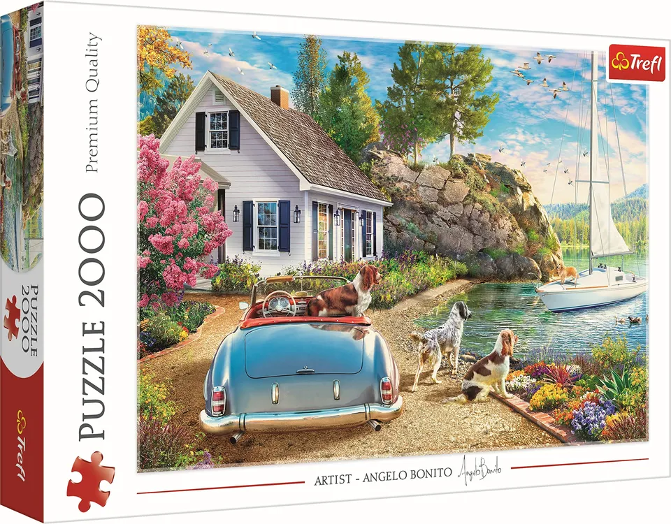 trefl-red-27124-port-de-vacances-puzzle-2000-pi-ces image 1