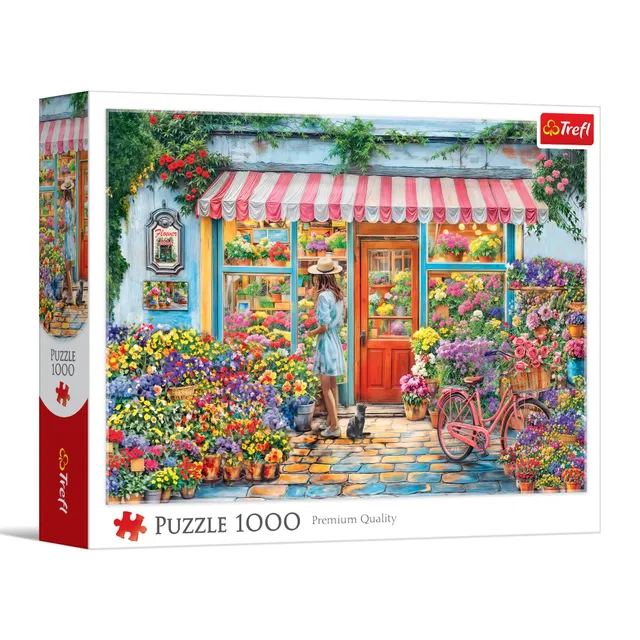 trefl-red-fleuriste-1000-pi-ces-puzzle-classique-boutique-fleurs image 1
