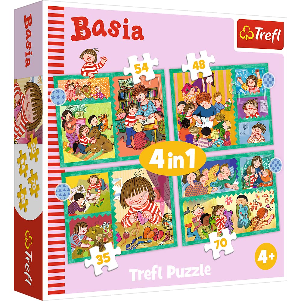 trefl-basia-4-en-1-puzzle-35-70-pi-ces-aventures-de-basia image 1