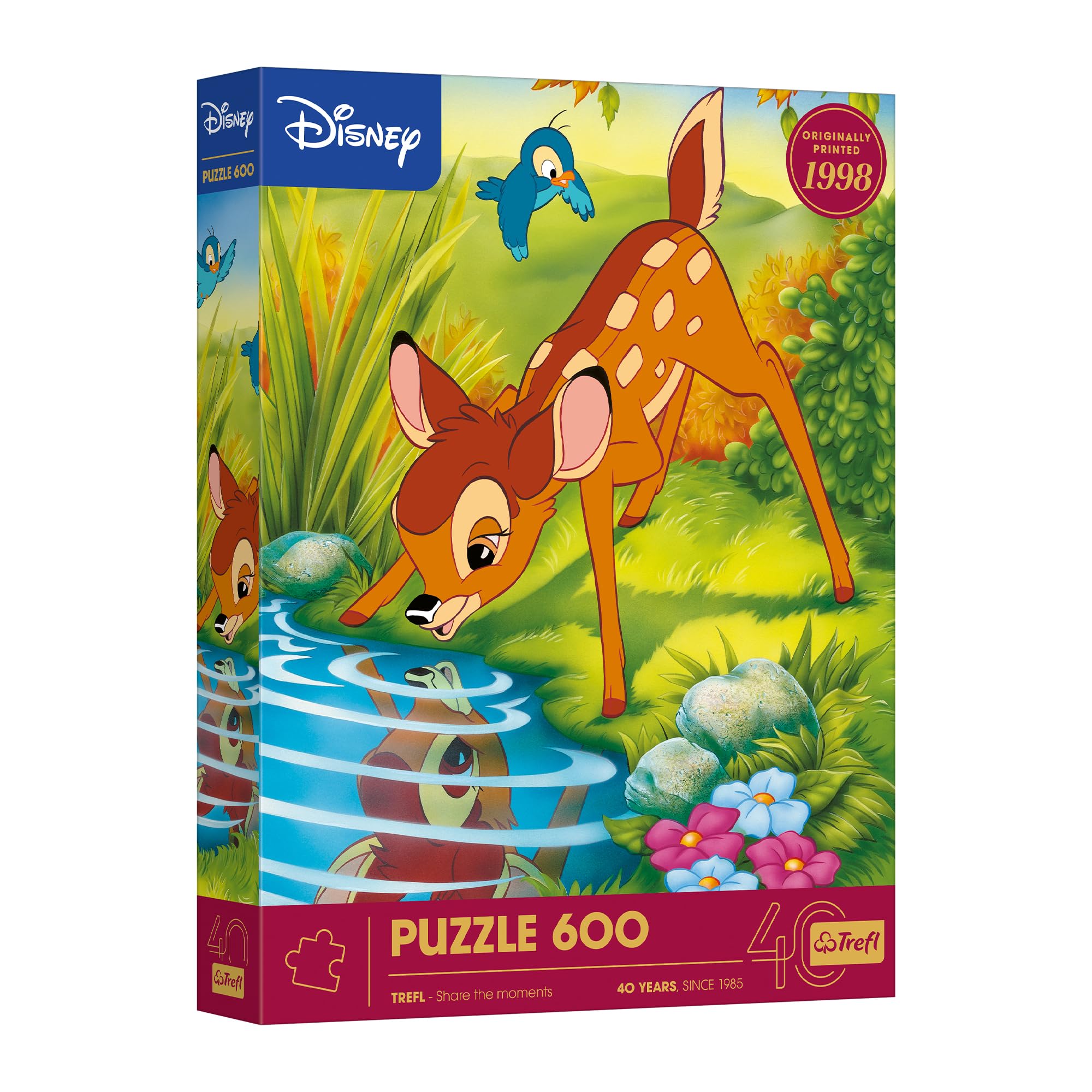 trefl-red-disney-bambi-puzzle-600-pi-ces-40e-anniversaire image 1