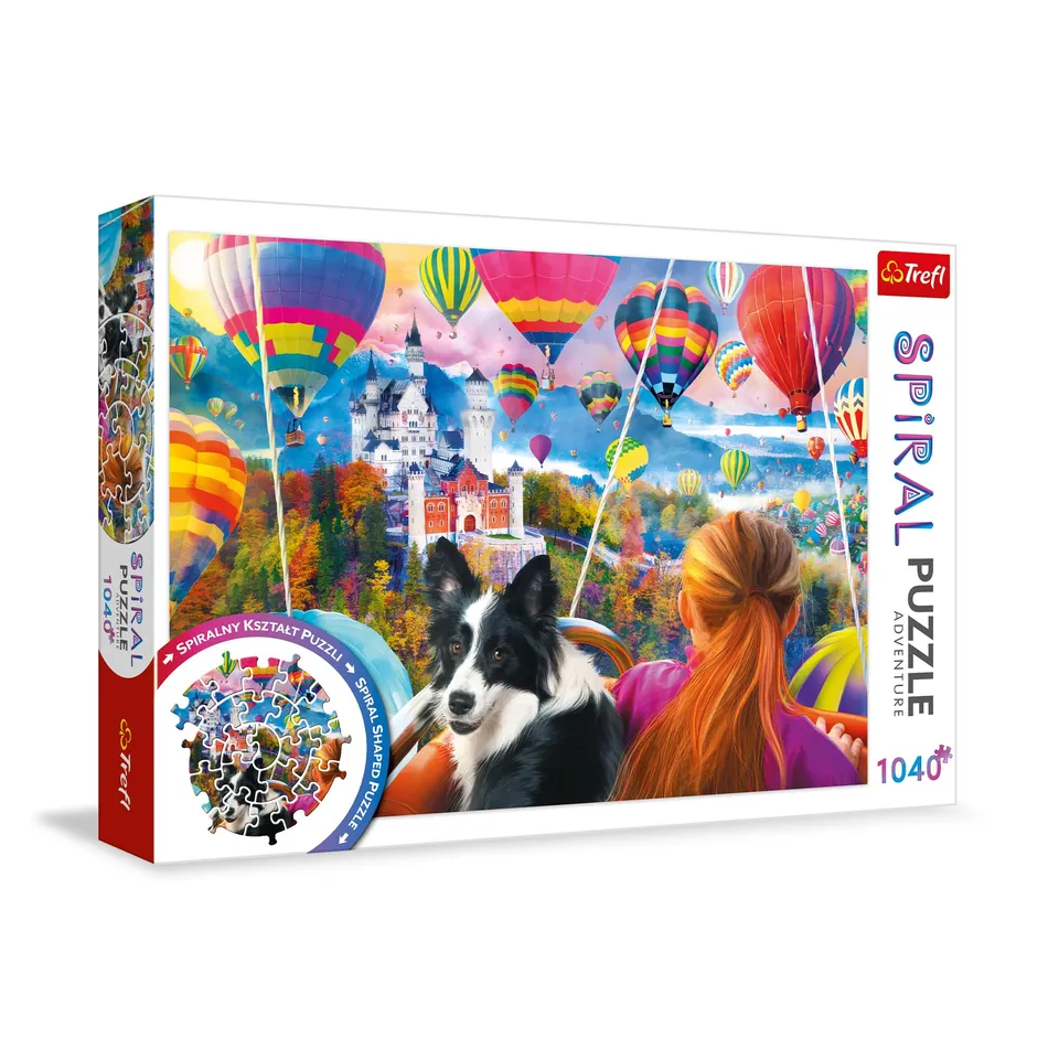 trefl-red-spiral-festival-ballons-puzzle-1040-pi-ces image 1