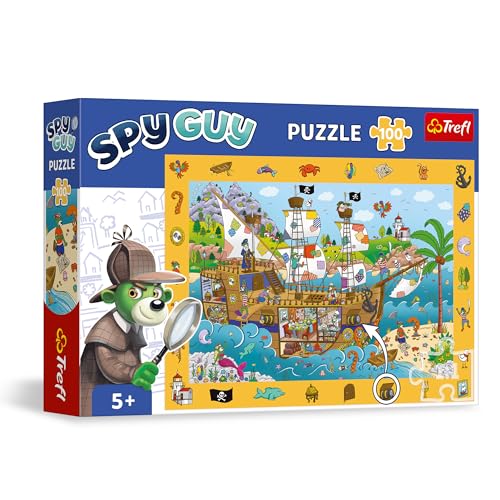 trefl-spy-guy-puzzle-observation-100-pi-ces-bateau-pirate image 7
