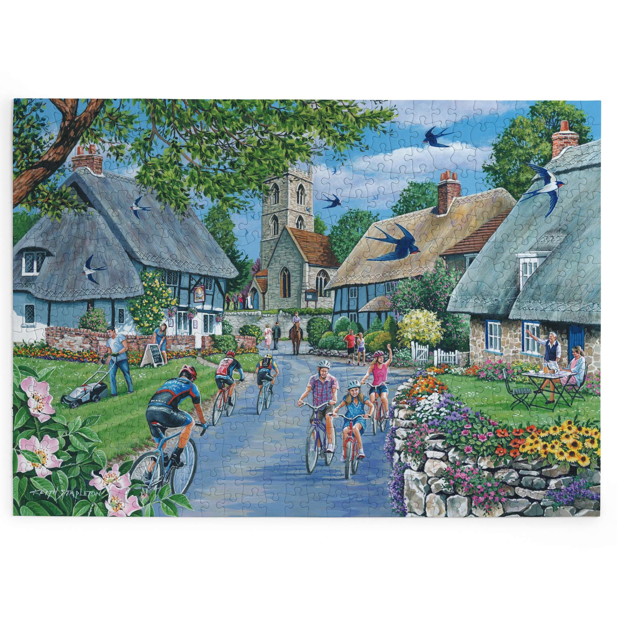 house-of-puzzles-sunday-morning-big-500-puzzle-500-pi-ces image 2