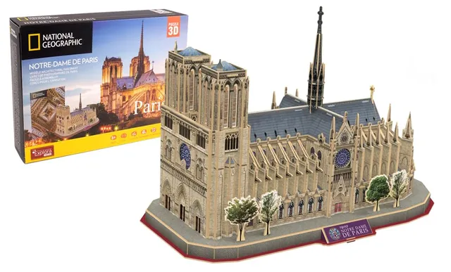explora-maquettes-3d-notre-dame-de-paris-puzzle-128-pi-ces image 1