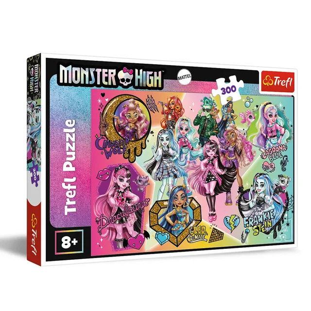trefl-red-monster-high-puzzle-300-pi-ces-poup-es-8-ans image 1