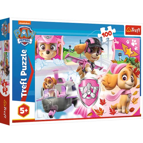 trefl-red-skye-en-action-puzzle-100-pi-ces-pat-patrouille-5-ans image 7