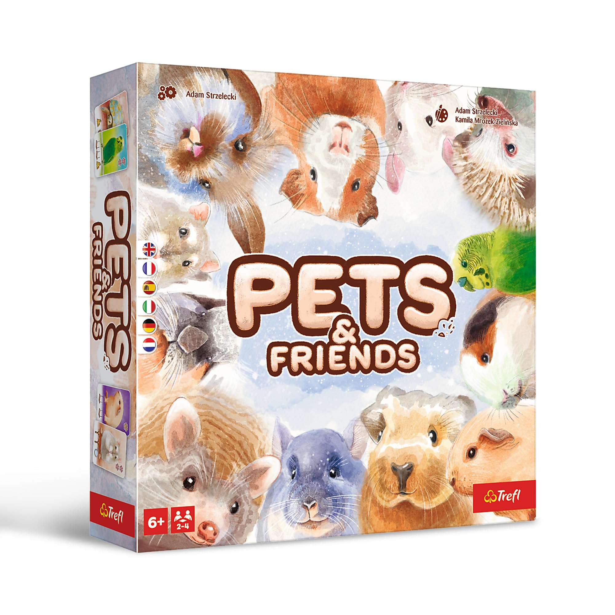 trefl-red-pets-friends-jeu-de-cartes-animaux-6-ans image 1