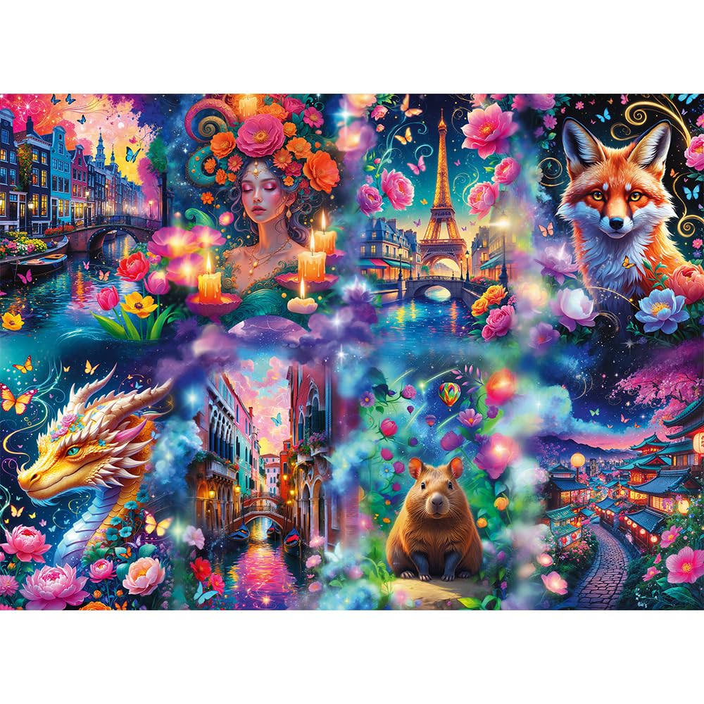 trefl-premium-plus-colorful-world-puzzle-8000-pi-ces-g-ant image 2