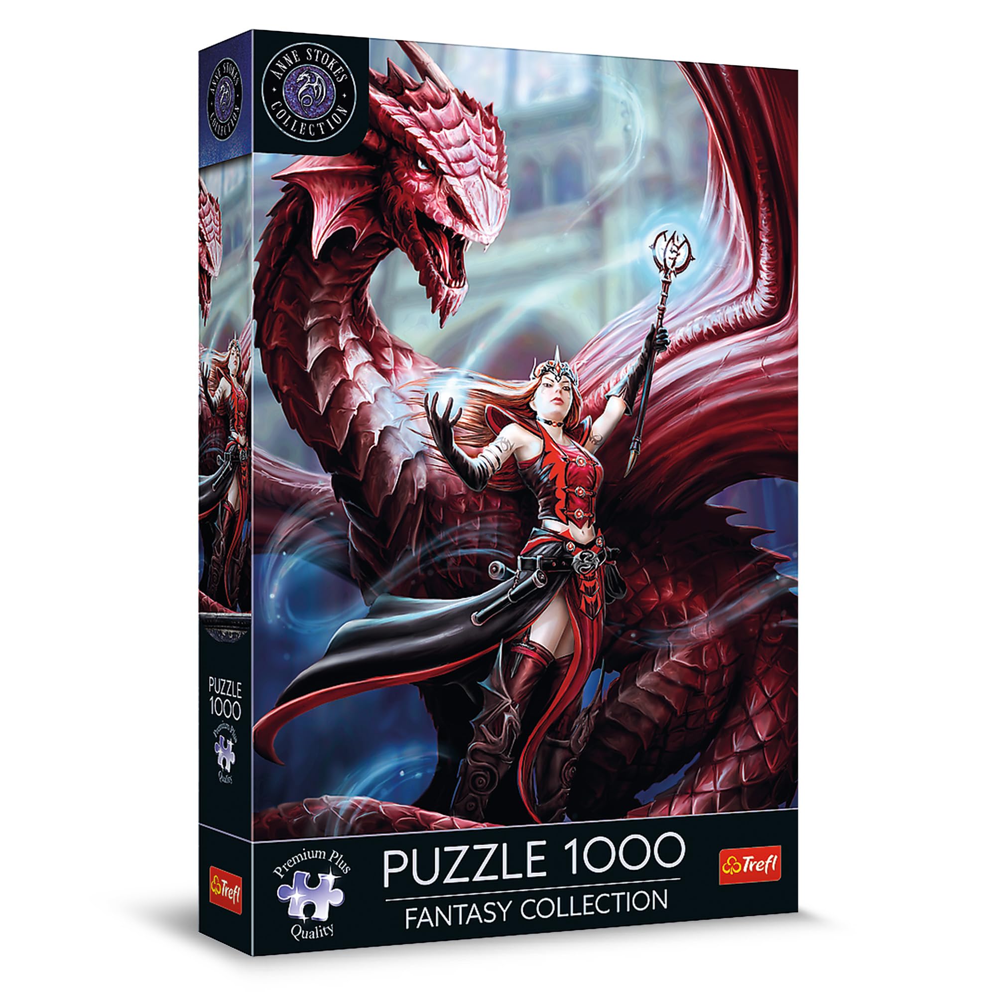 trefl-premium-plus-mage-ecarlate-puzzle-1000-pi-ces-dragon image 1