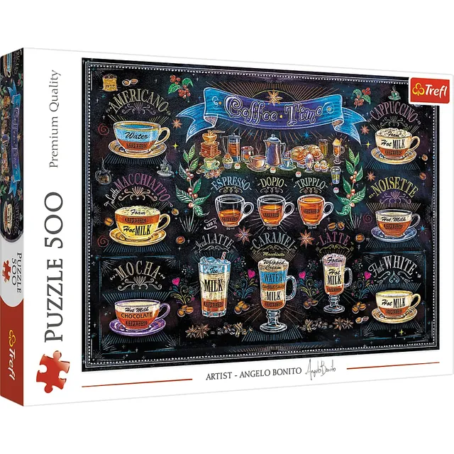 trefl-red-le-temps-pour-un-caf-puzzle-1000-pi-ces-bonito image 1