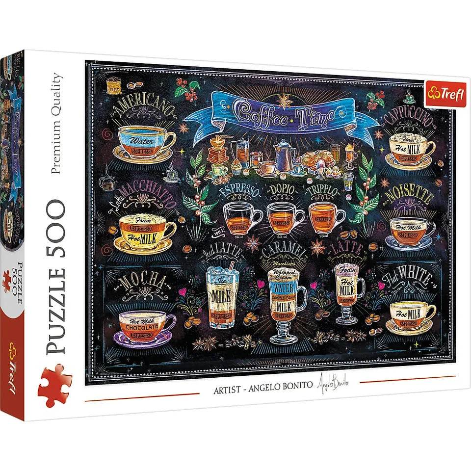 trefl-red-le-temps-pour-un-caf-puzzle-1000-pi-ces-bonito image 1