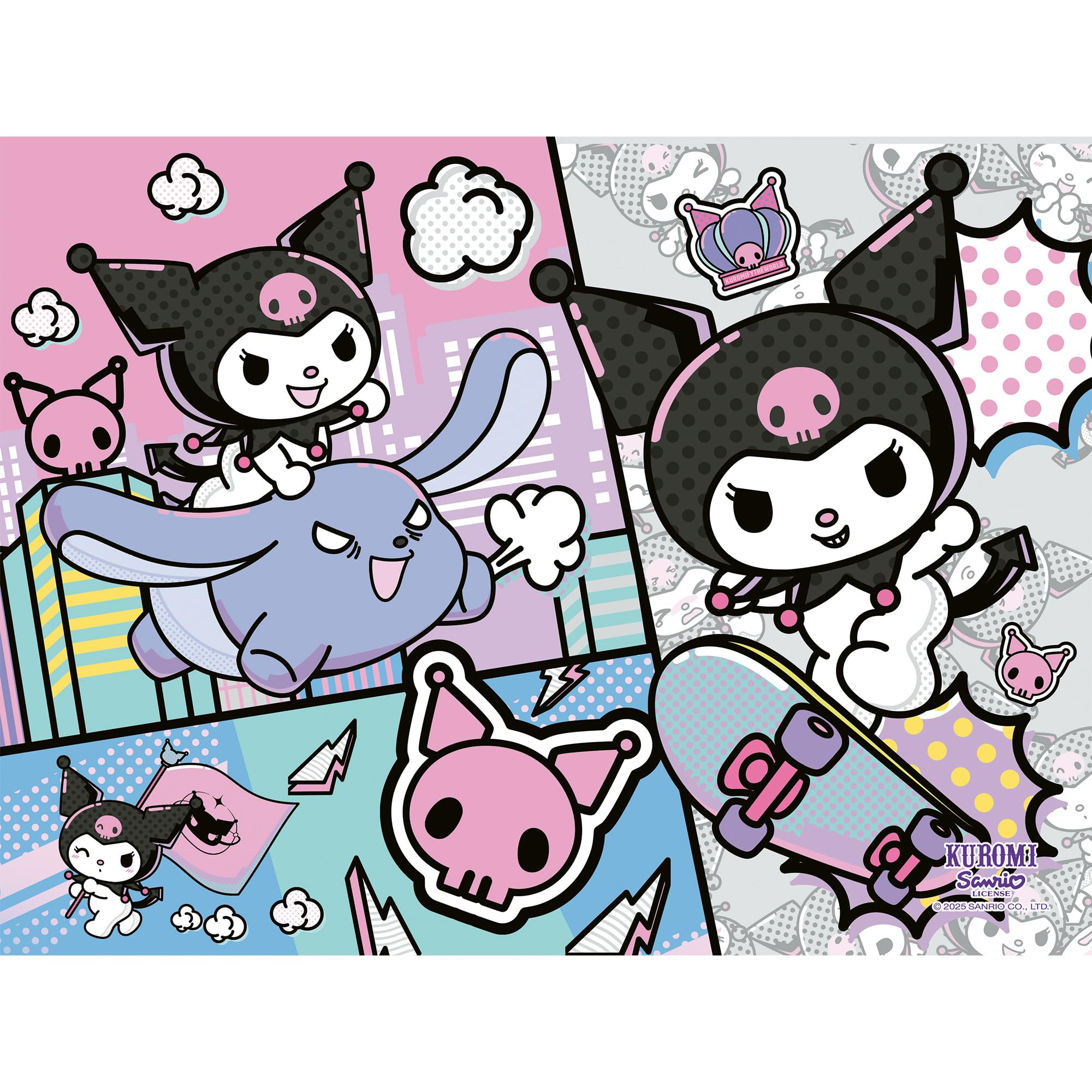 trefl-red-kuromi-fun-with-kuromi-puzzle-30-pi-ces-3-ans image 2