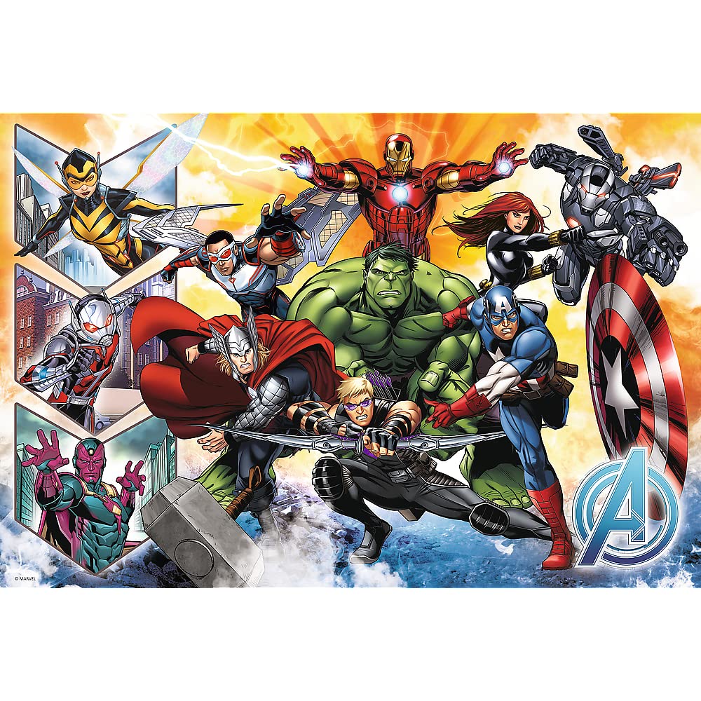 trefl-red-avengers-puzzle-100-pi-ces-marvel-disney-enfant image 2