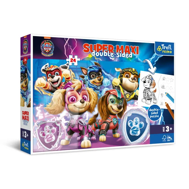 trefl-baby-primo-puzzle-24-pi-ces-pat-patrouille-en-action image 1