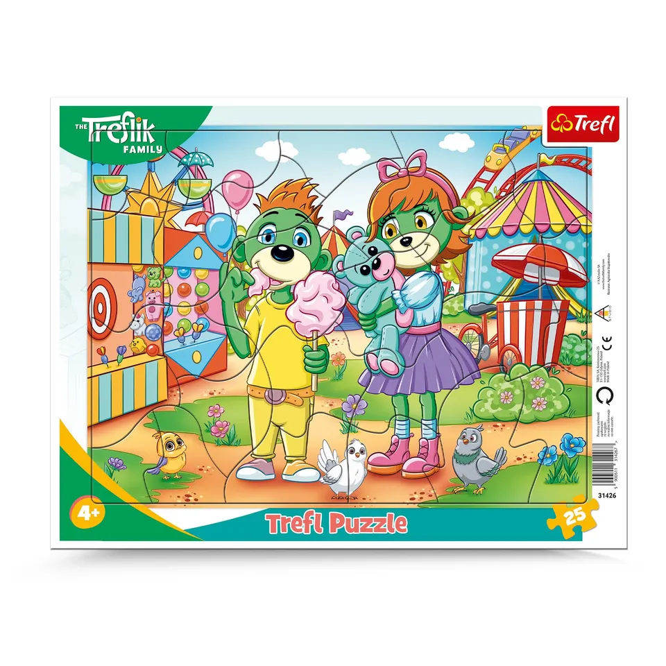 trefl-treflik-family-journ-e-puzzle-cadre-25-pi-ces image 1