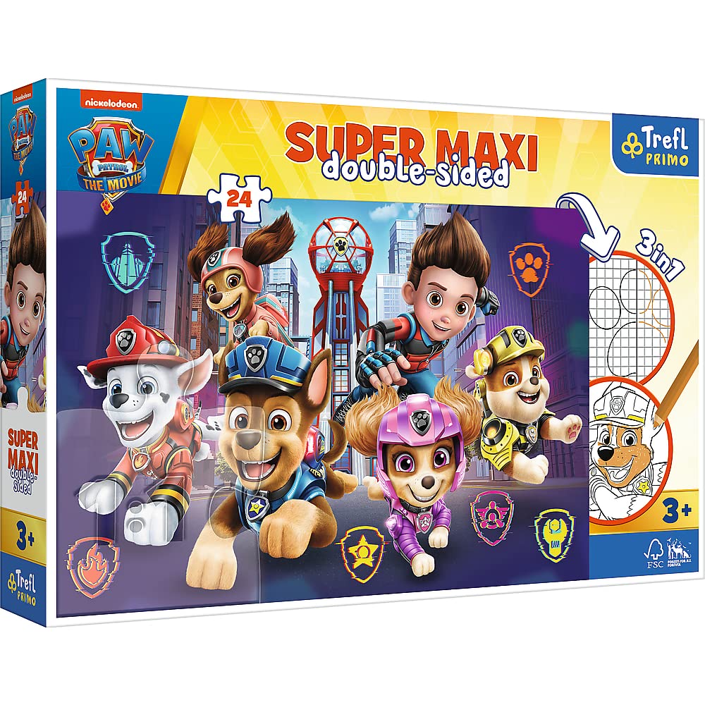 trefl-baby-primo-pat-patrouille-puzzle-24-maxi-pi-ces-3en1-3-ans image 1