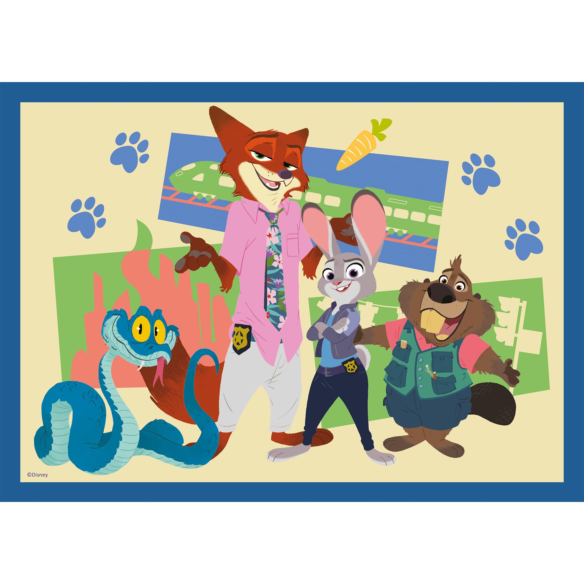 trefl-red-zootopia-2-puzzle-4-en-1-35-70-pi-ces-4-ans image 6