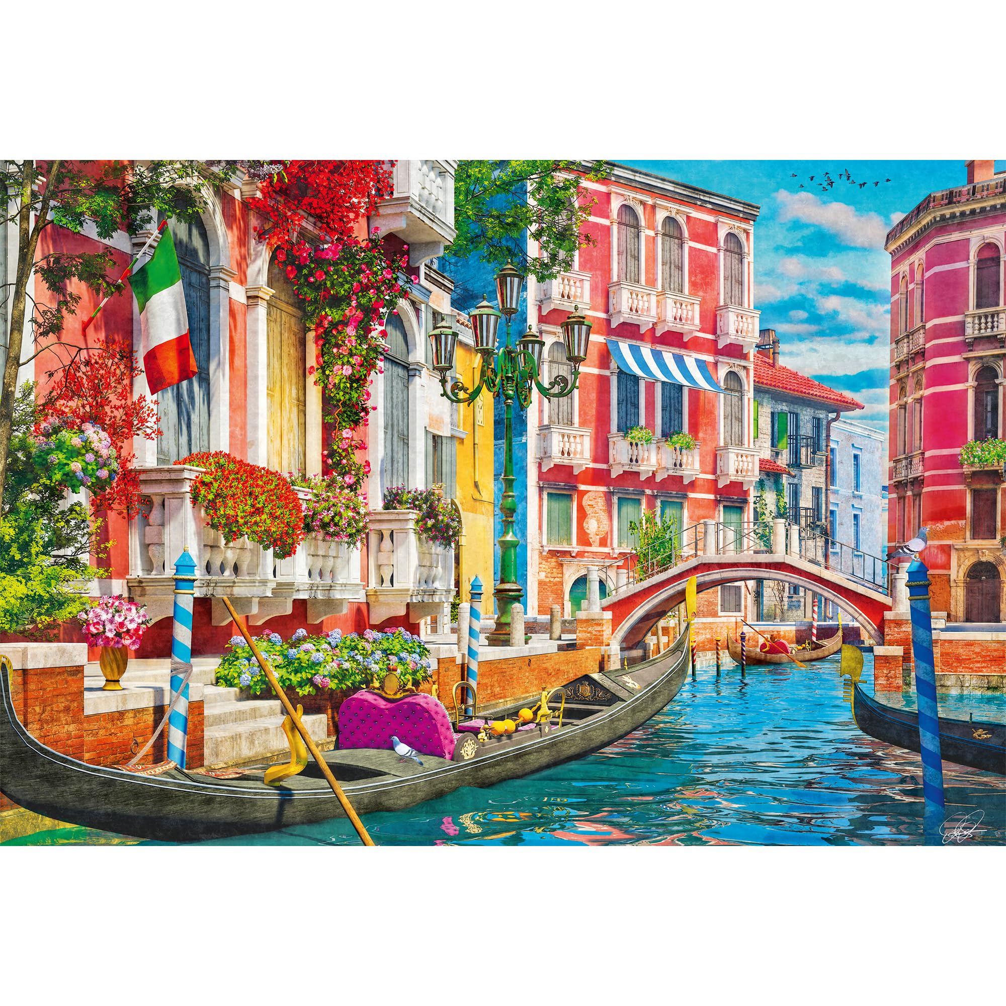 trefl-red-apr-s-midi-d-t-venise-puzzle-1500-pi-ces image 2