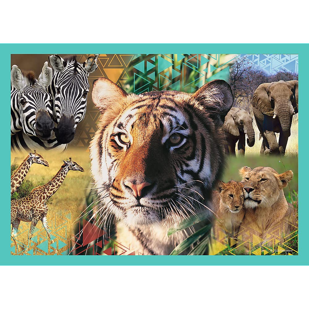 trefl-red-monde-myst-rieux-puzzle-enfant-4-en-1-animaux-35-70-pcs image 7