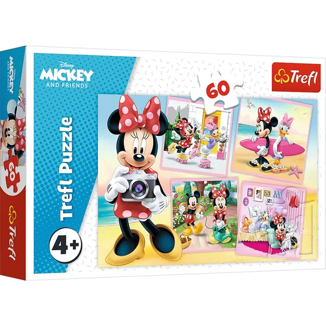trefl-red-minnie-disney-puzzle-60-pi-ces-4-ans image 1