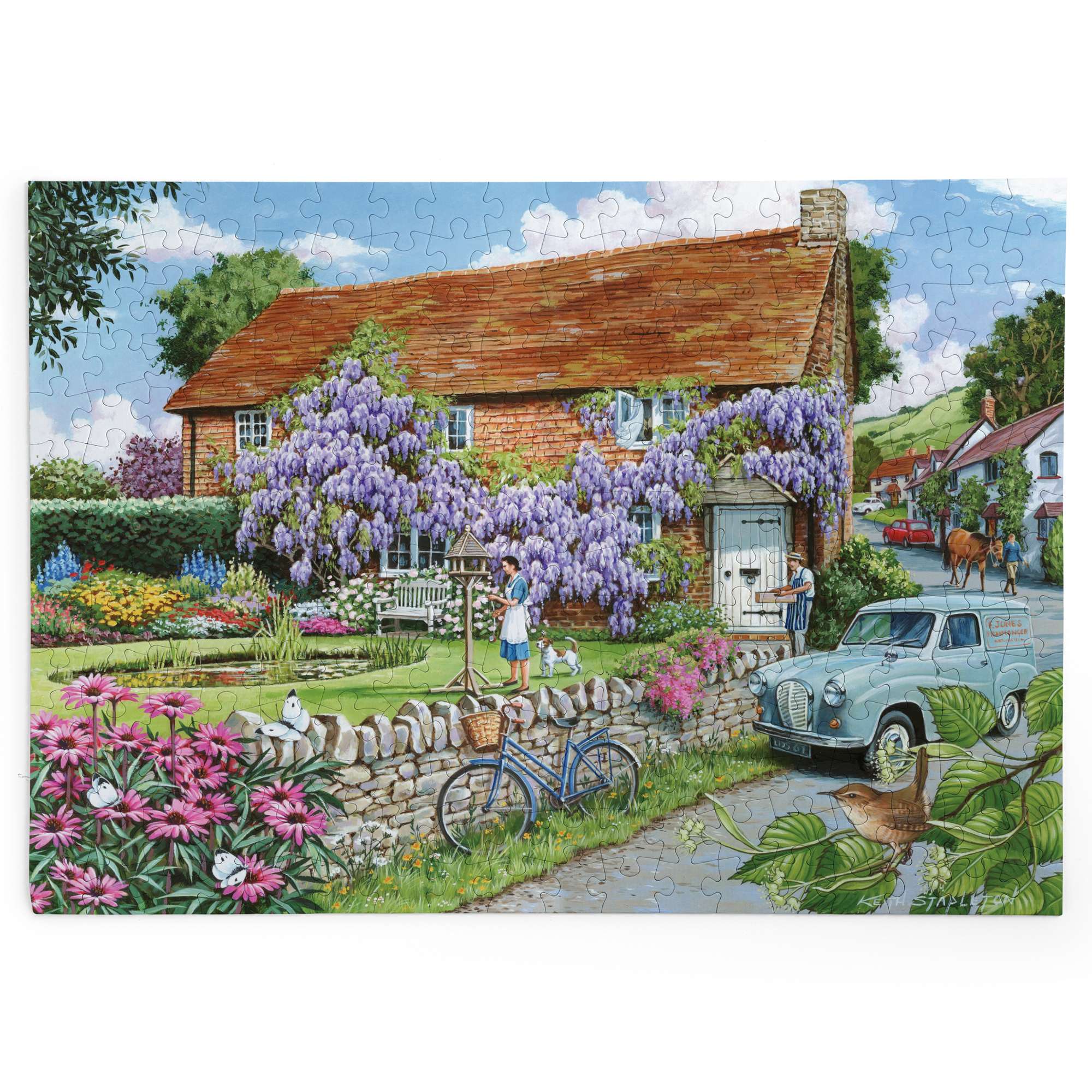 house-of-puzzles-wisteria-cottage-puzzle-big-250-jardin image 2