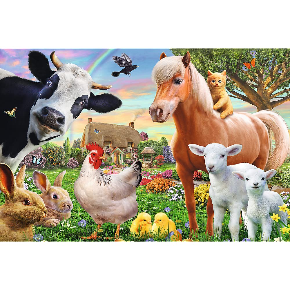 trefl-red-ferme-heureuse-puzzle-enfant-60-pi-ces-4-ans image 2
