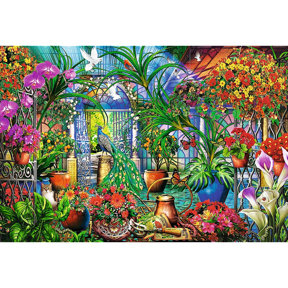 trefl-red-jardin-secret-puzzle-1500-pi-ces-ciro-marchetti image 2