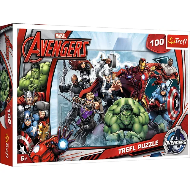 trefl-red-avengers-puzzle-100-pi-ces-5-ans image 1