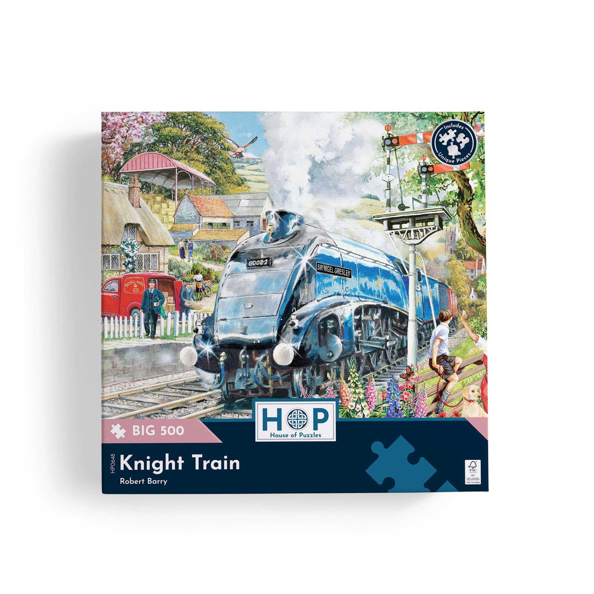 house-of-puzzles-knight-train-puzzle-big-500-train image 4