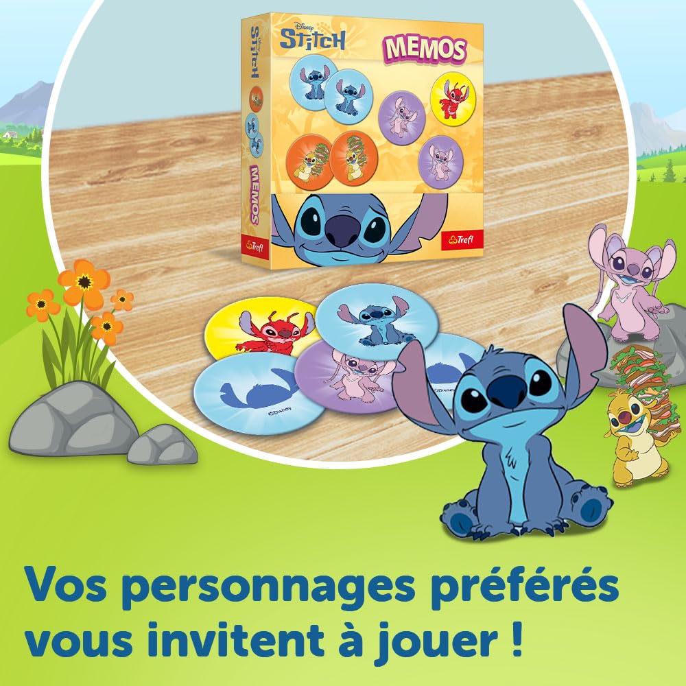 trefl-red-memos-lilo-stitch-jeu-de-m-moire-18-paires image 6