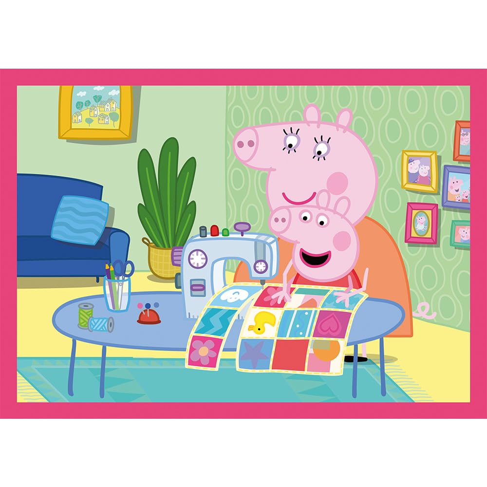 trefl-red-peppa-pig-aventures-puzzle-4-en-1-d-s-3-ans image 8