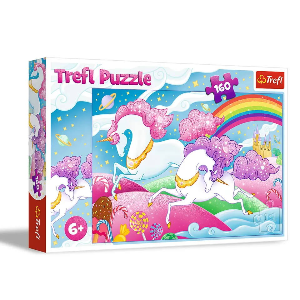 trefl-red-licornes-au-galop-puzzle-160-pi-ces image 1