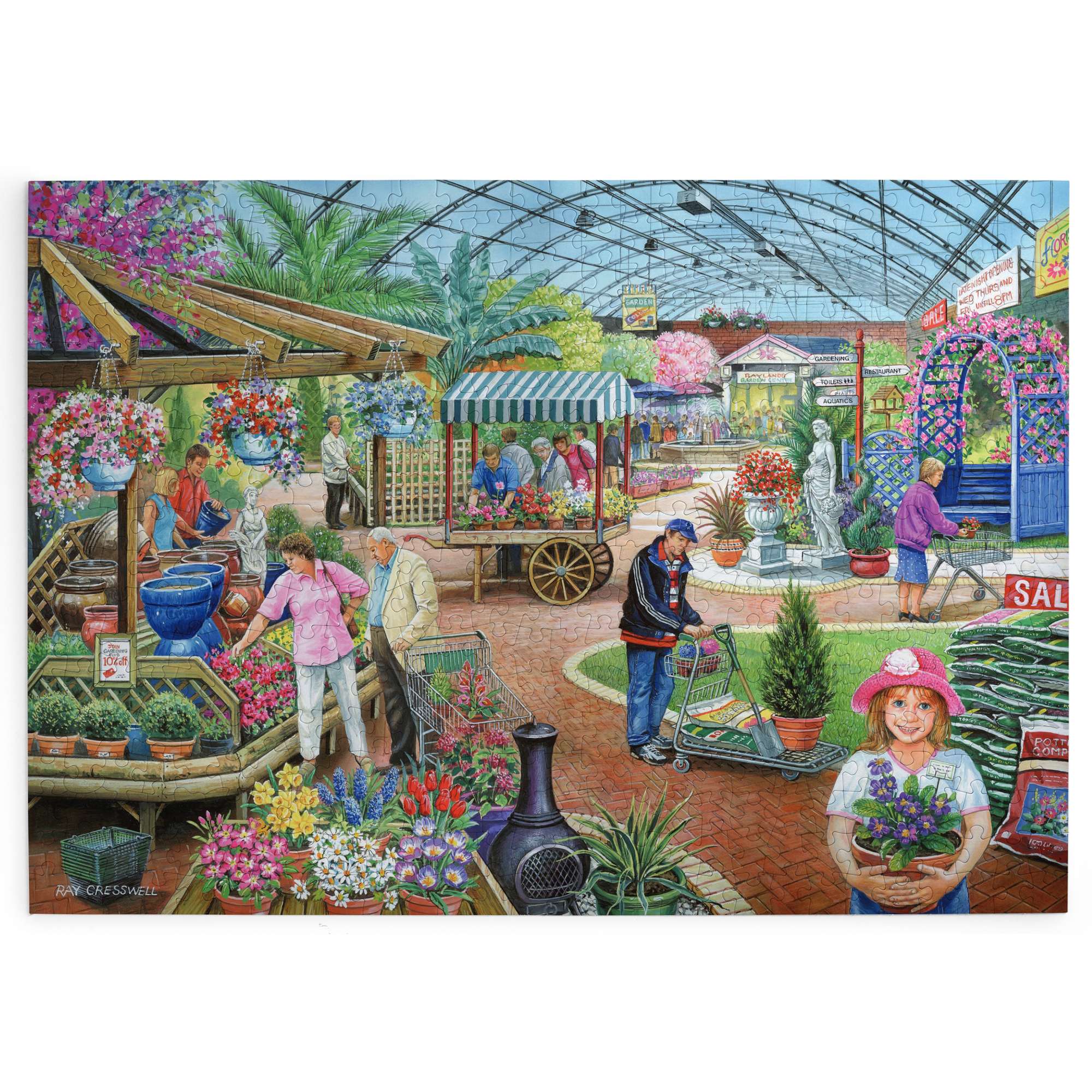 house-of-puzzles-at-the-garden-centre-puzzle-500-pi-ces-jardin image 2