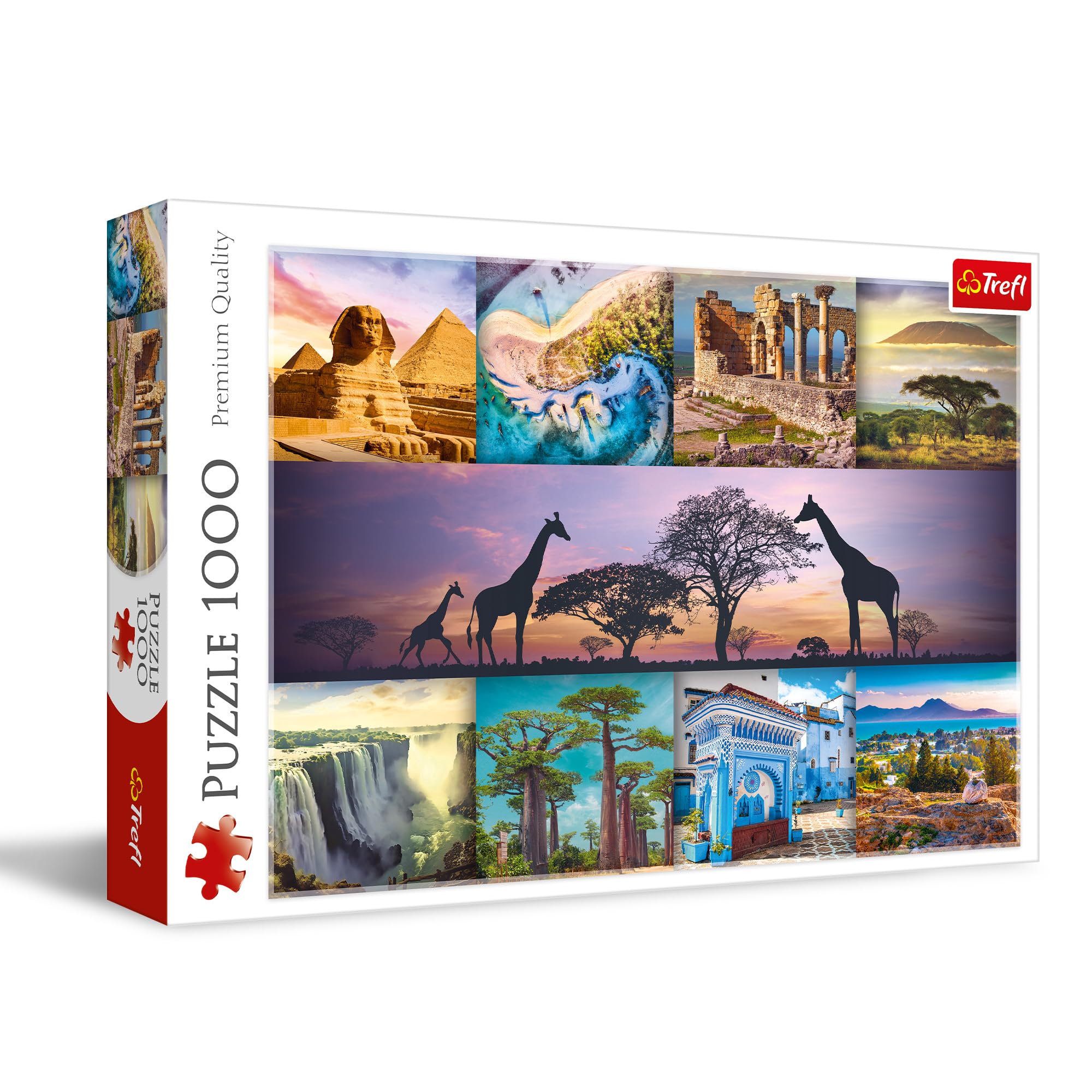 trefl-red-collage-afrique-puzzle-1000-pieces-sphinx image 1