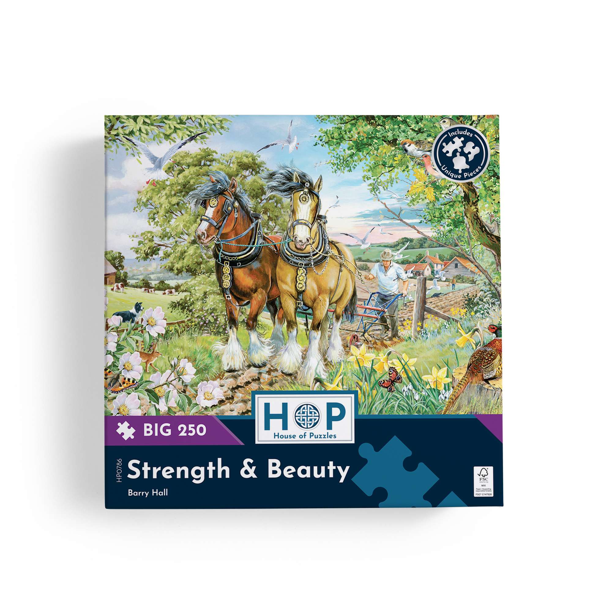 house-of-puzzles-big-250-puzzle-strength-beauty-250-pi-ces-cheval image 3