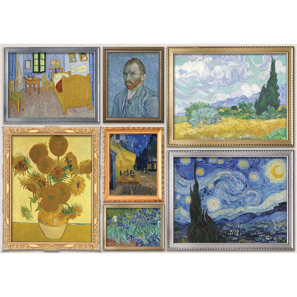 trefl-red-vincent-van-gogh-puzzle-1000-pi-ces-artistique image 2